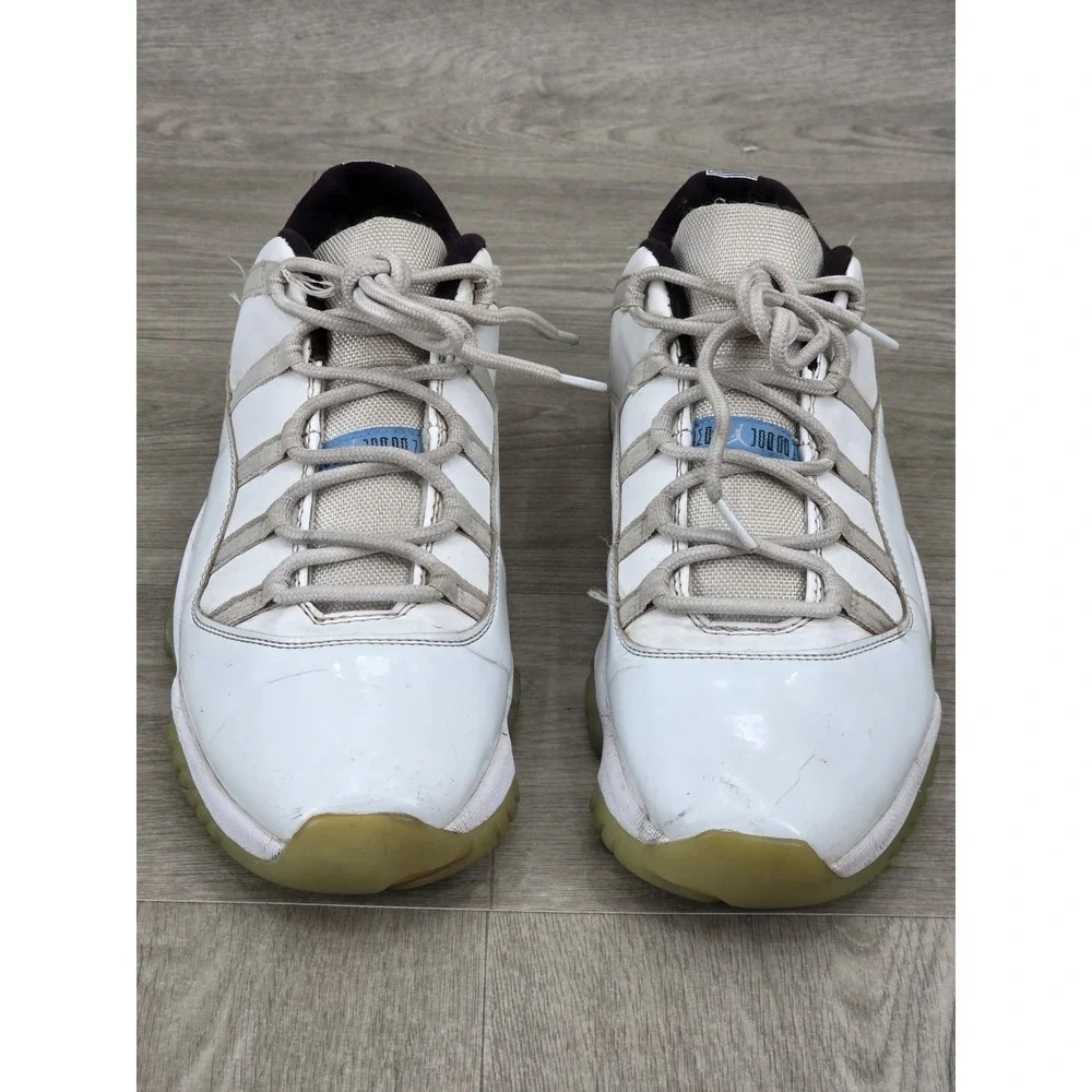 Nike Air Jordan 11 Low White Legend Blue Men's Size 12 Retro Sneakers AV2187-117
